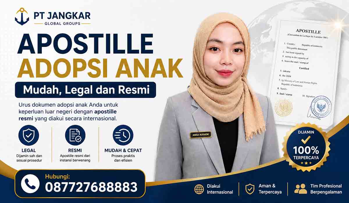 Apostille Adopsi Anak Mudah, Legal dan Resmi