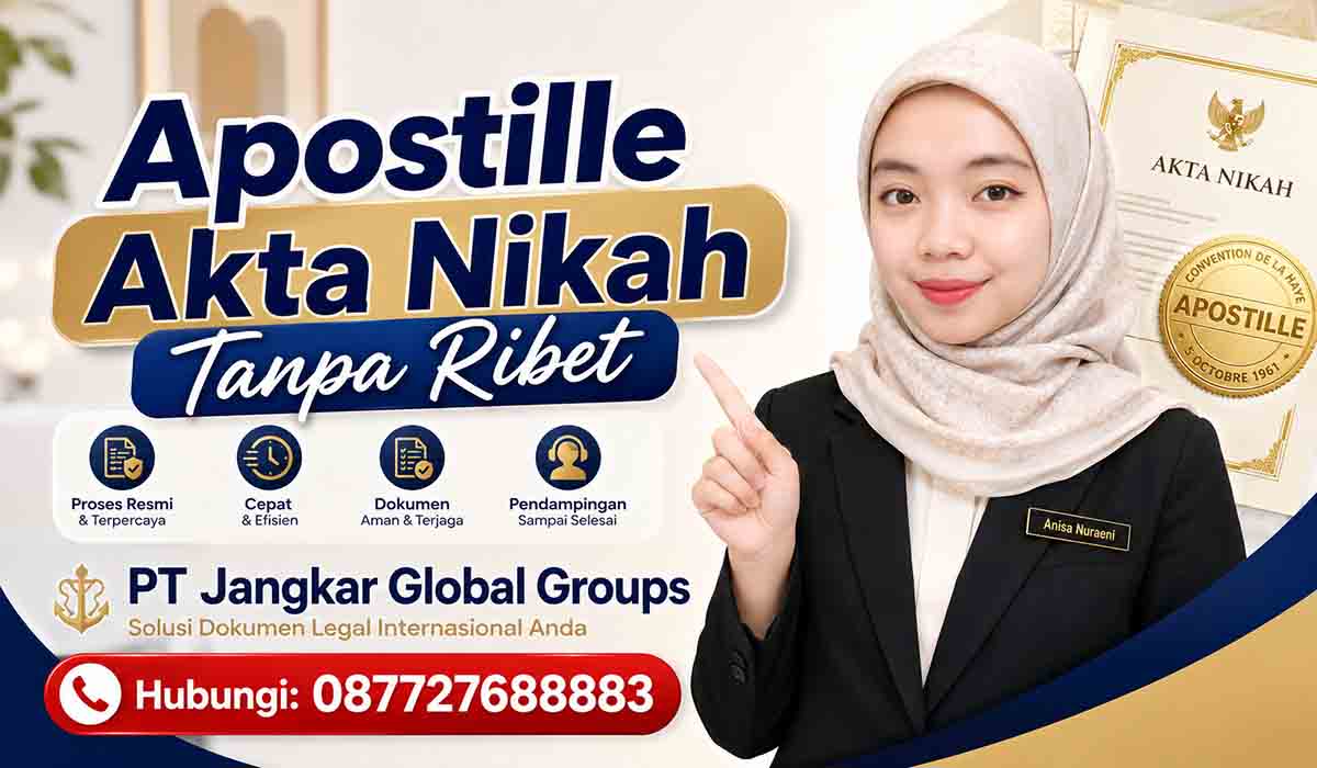 Apostille Akta Nikah Tanpa Ribet