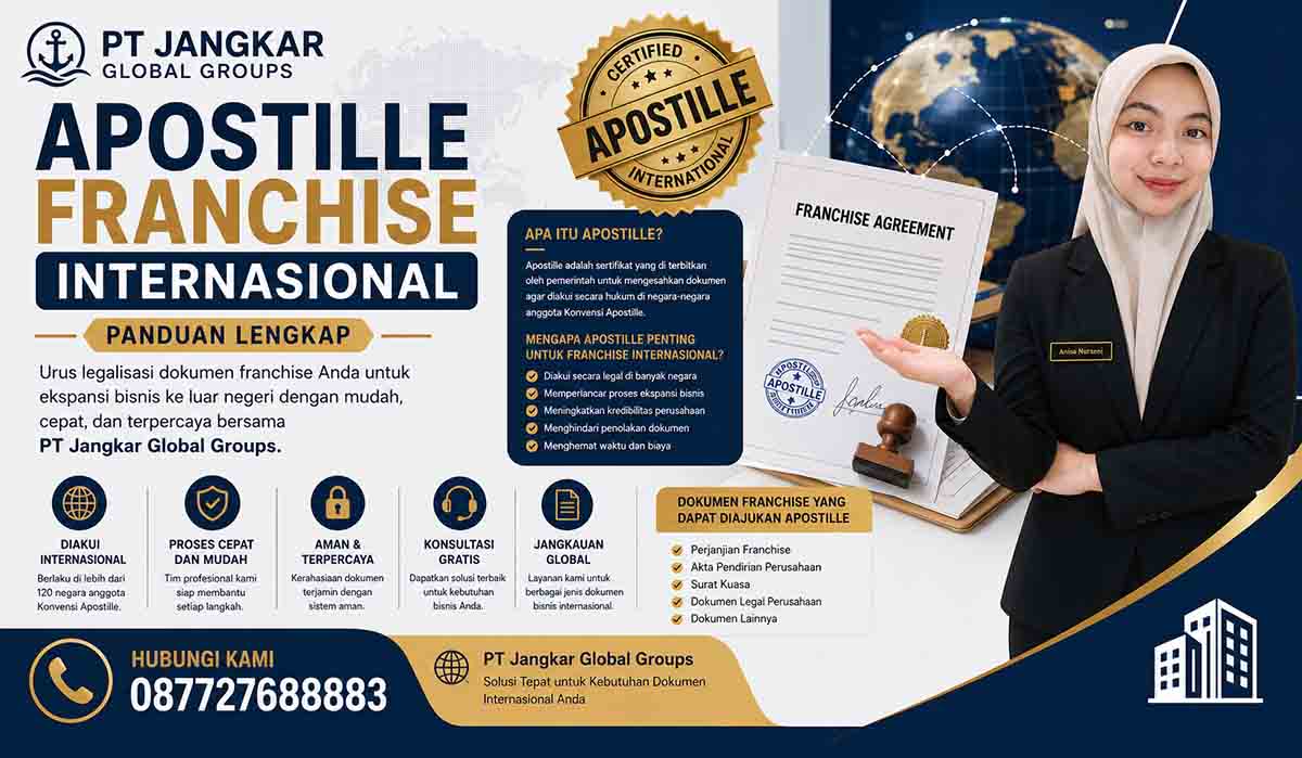 Apostille Franchise Internasional Panduan Lengkap