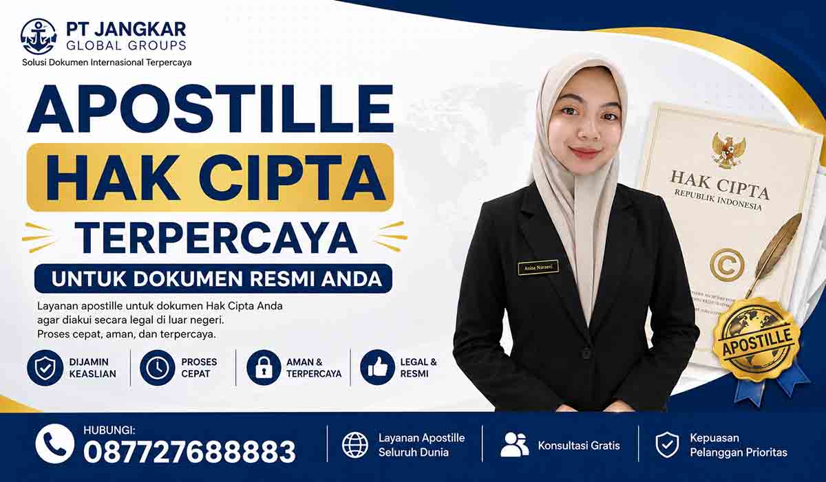 Apostille Hak Cipta Terpercaya untuk Dokumen Resmi Anda