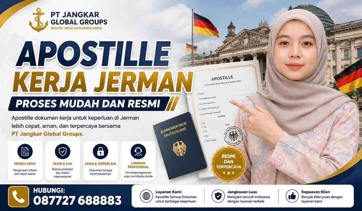 Apostille Kerja Jerman Proses Mudah dan Resmi