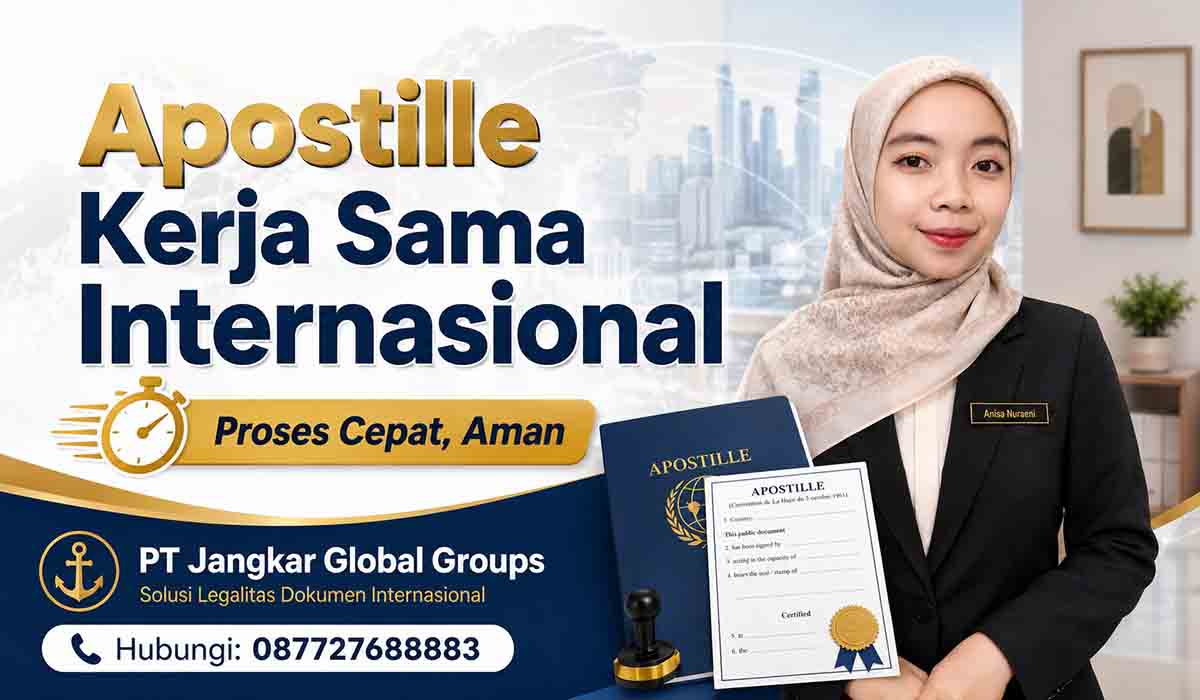 Apostille Kerja Sama Internasional Proses Cepat, Aman