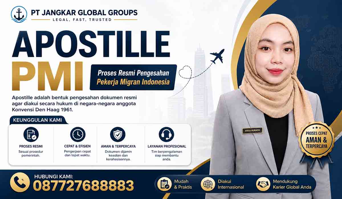Apostille PMI Proses Resmi Pengesahan Pekerja Migran Indonesia