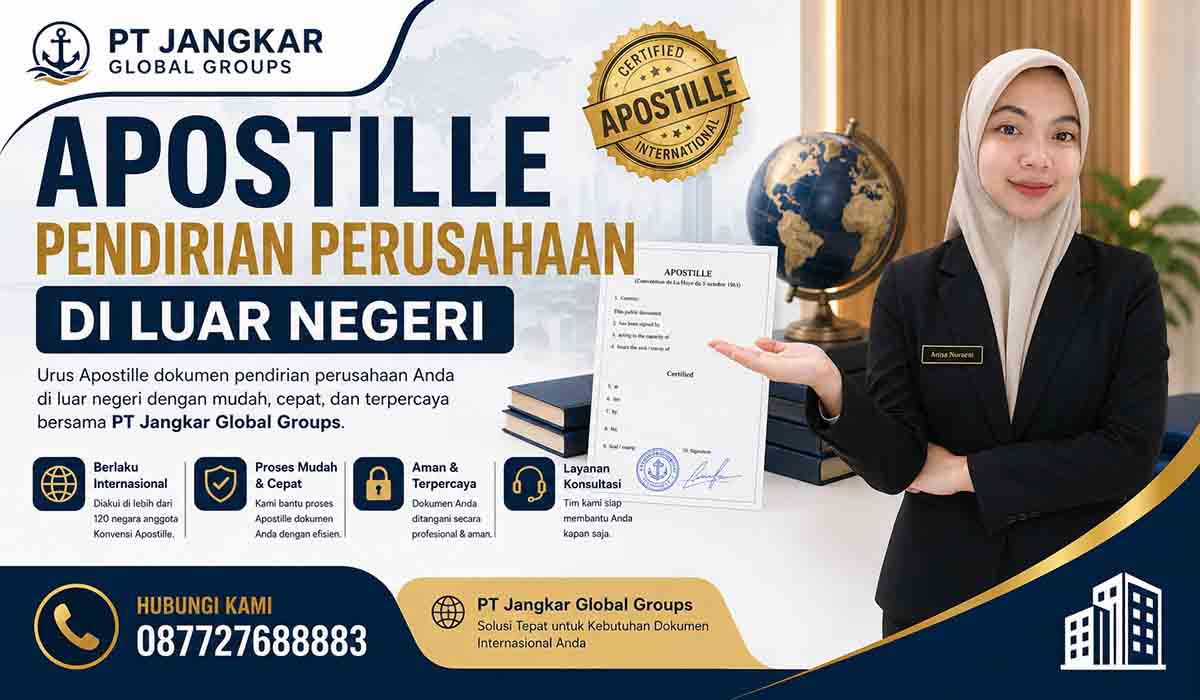 Apostille PendirianPerusahaan di Luar Negeri