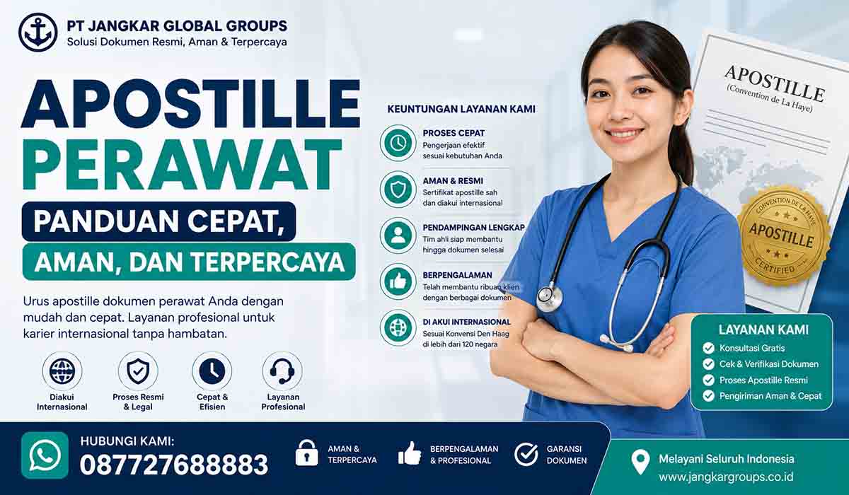 Apostille Perawat Panduan Cepat, Aman, dan Terpercaya