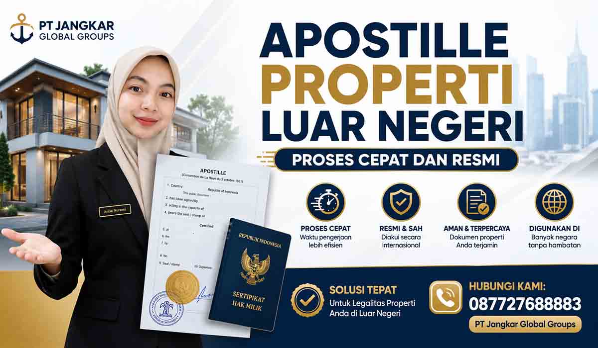 Apostille Properti Luar Negeri Proses Cepat dan Resmi