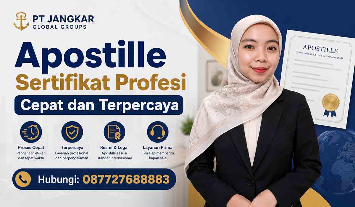 Apostille Sertifikat Profesi Cepat dan Terpercaya