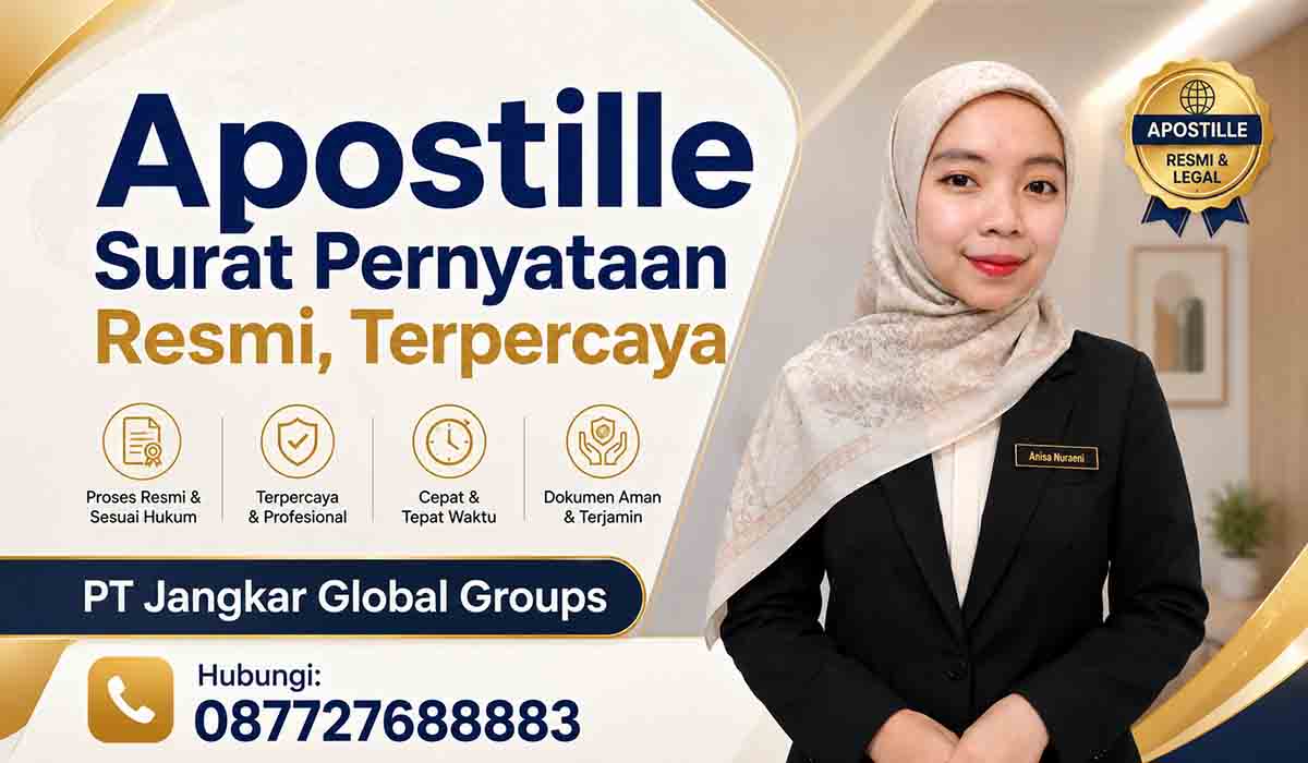 Apostille Surat Pernyataan Resmi, Terpercaya