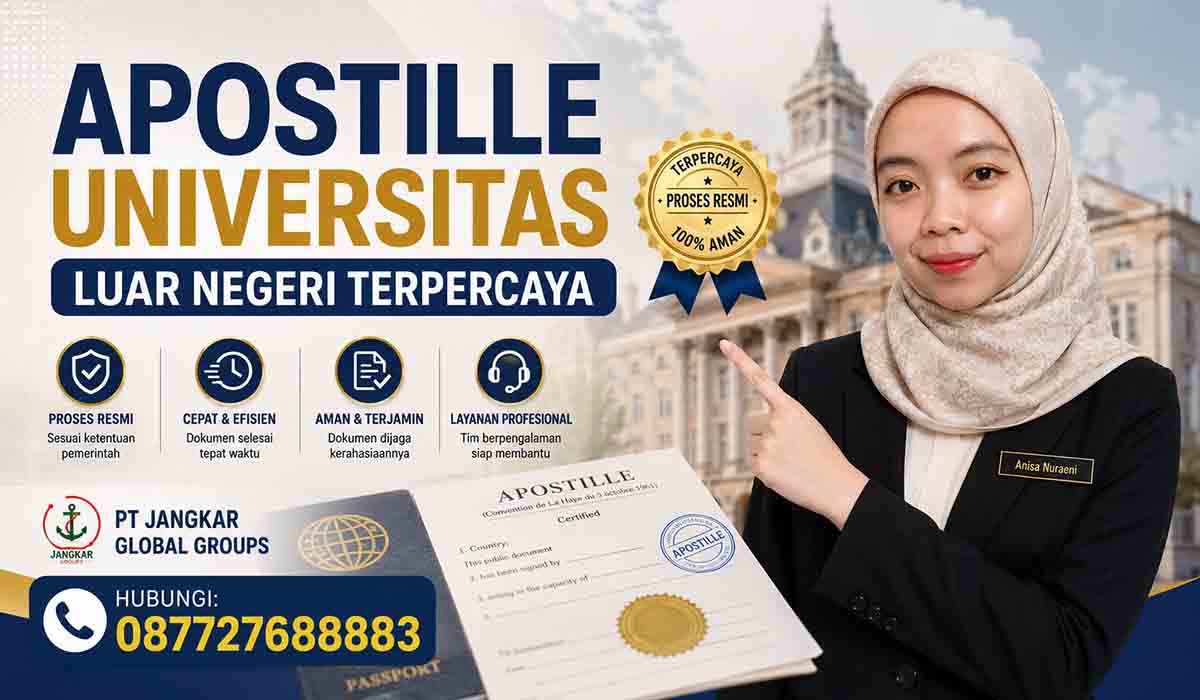 Apostille Universitas Luar Negeri Terpercaya