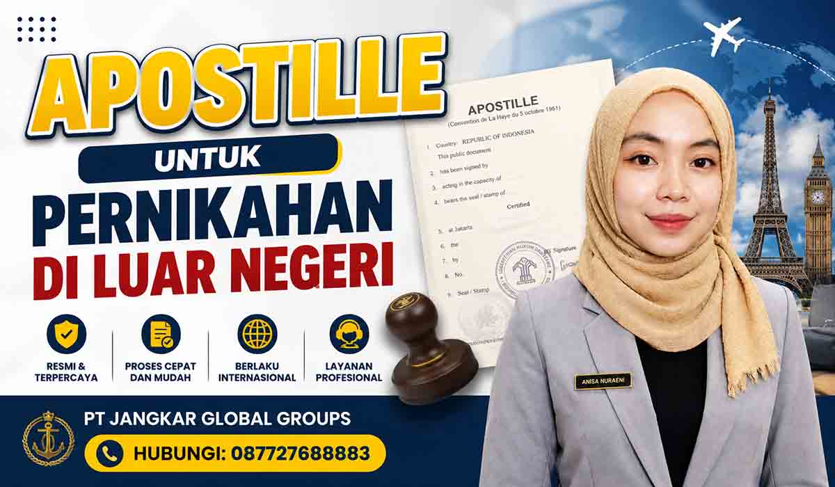 Apostille untuk Pernikahan di Luar Negeri