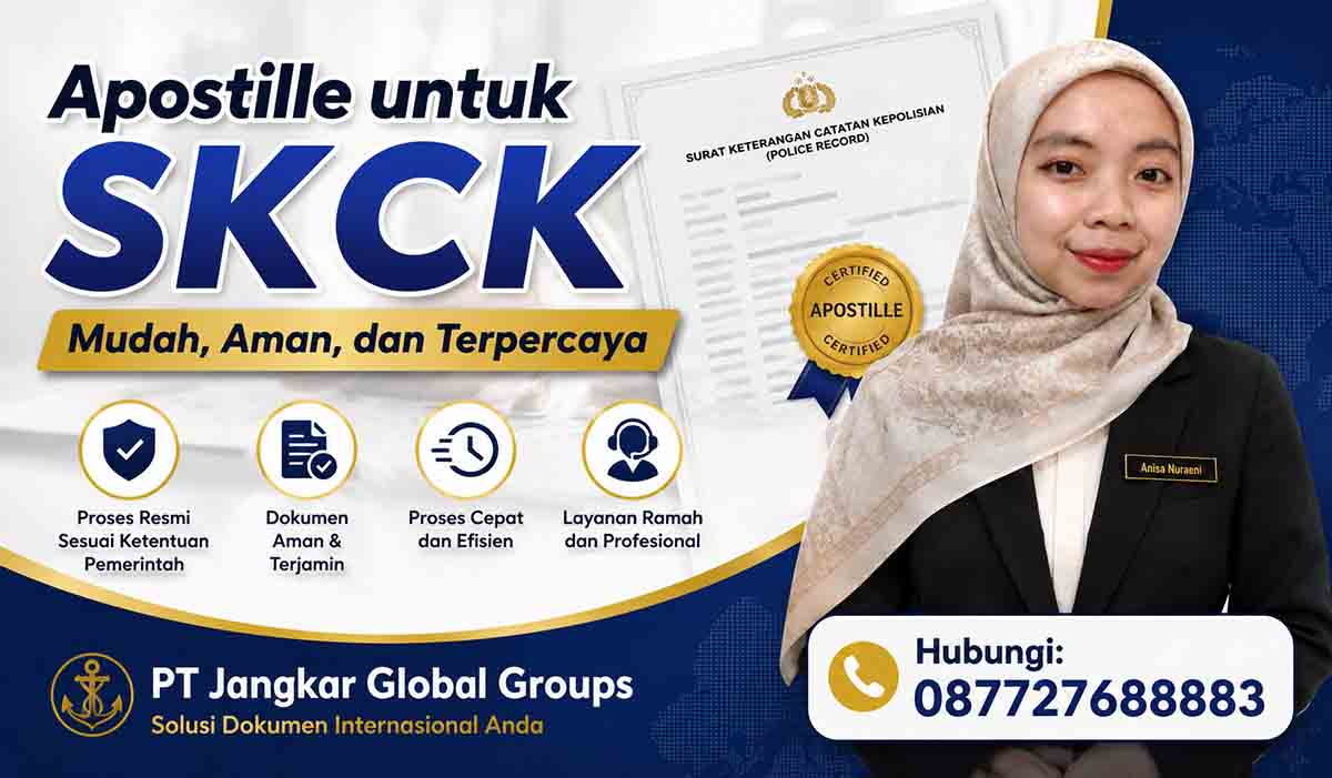 Apostille untuk SKCK Mudah, Aman, dan Terpercaya