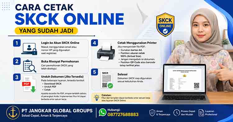Cara Cetak SKCK Online yang Sudah Jadi