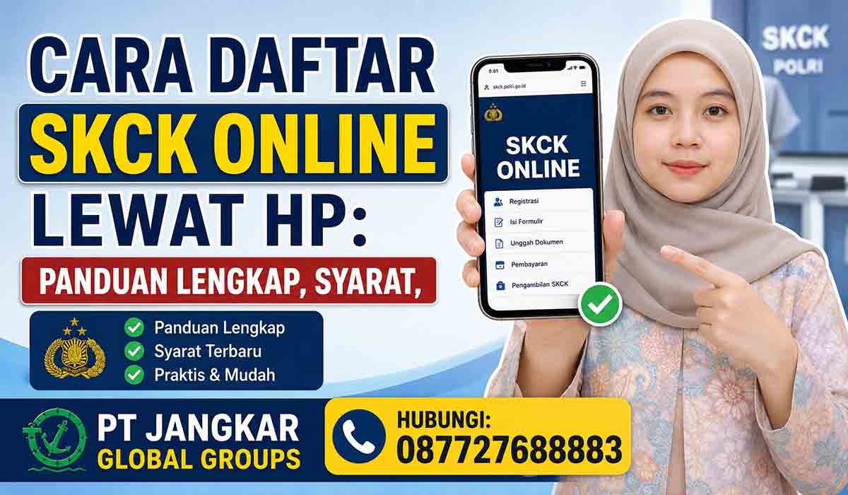 Cara Daftar SKCK Online Lewat HP Panduan Lengkap, Syarat