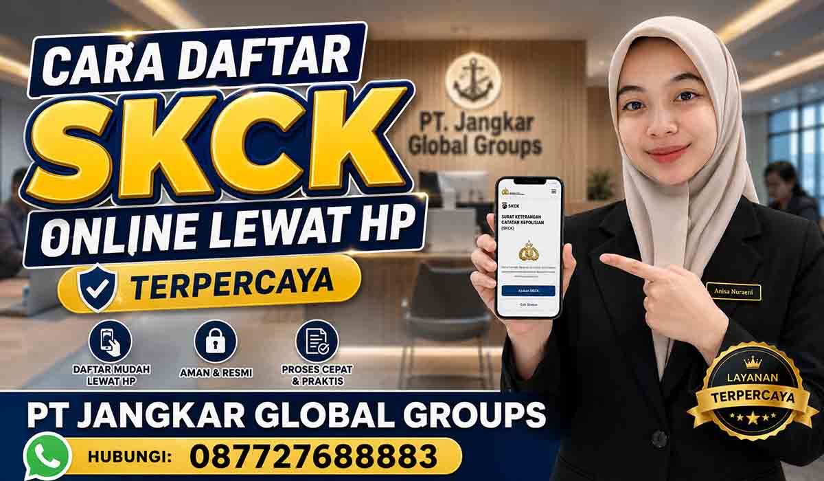 Cara Daftar SKCK Online Lewat HP Terpercaya