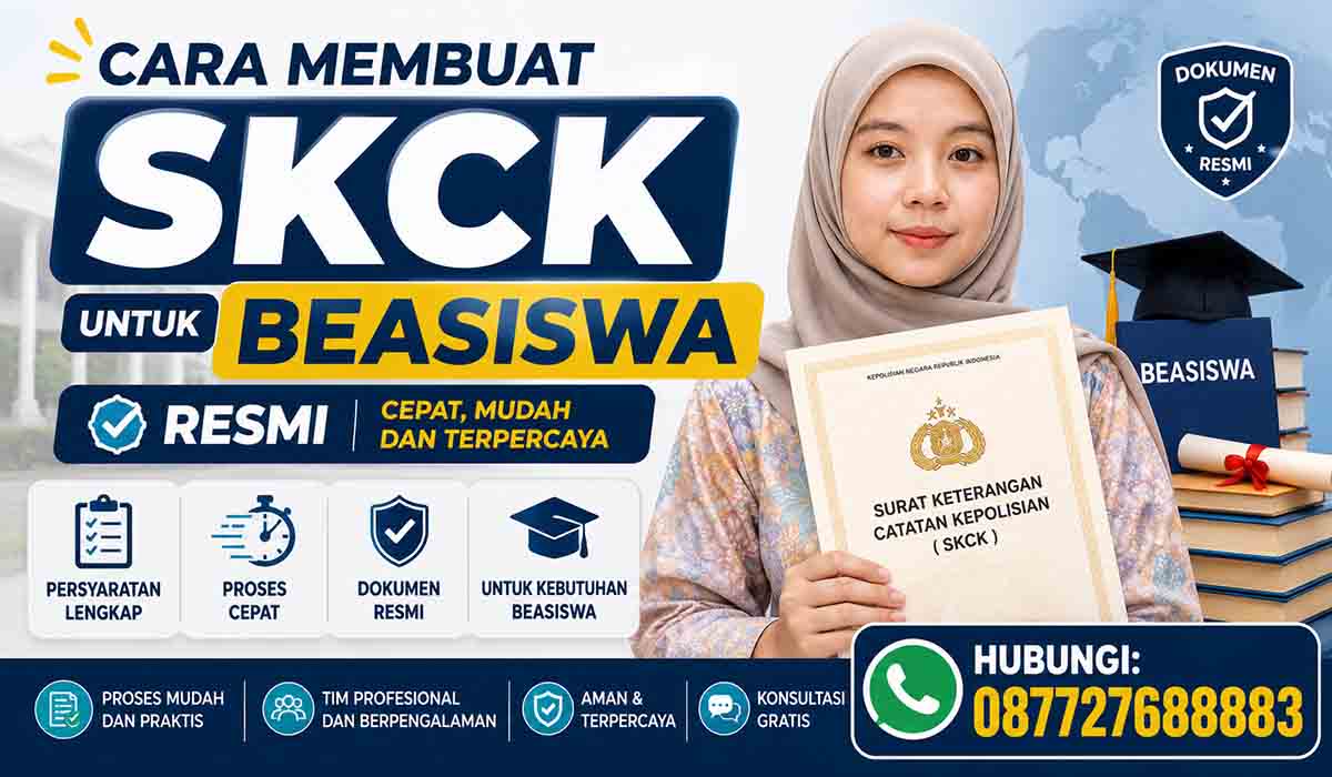 Cara Membuat SKCK untuk Beasiswa Resmi