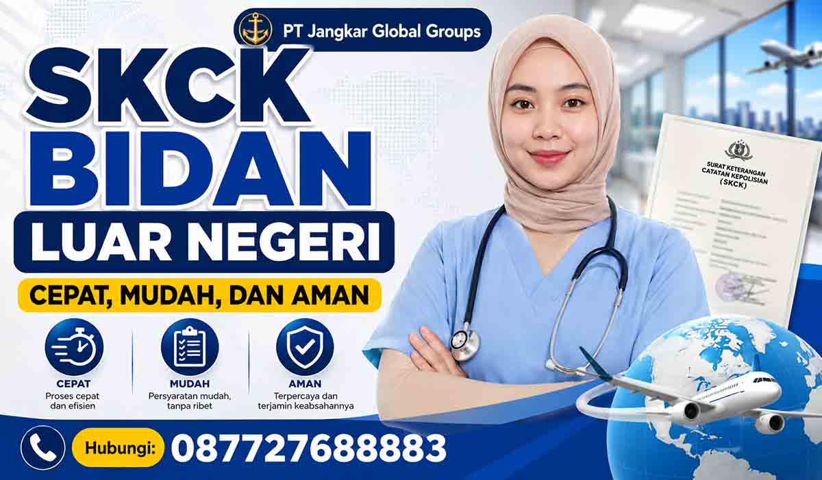 SKCK Bidan Luar Negeri Cepat, Mudah, dan Aman