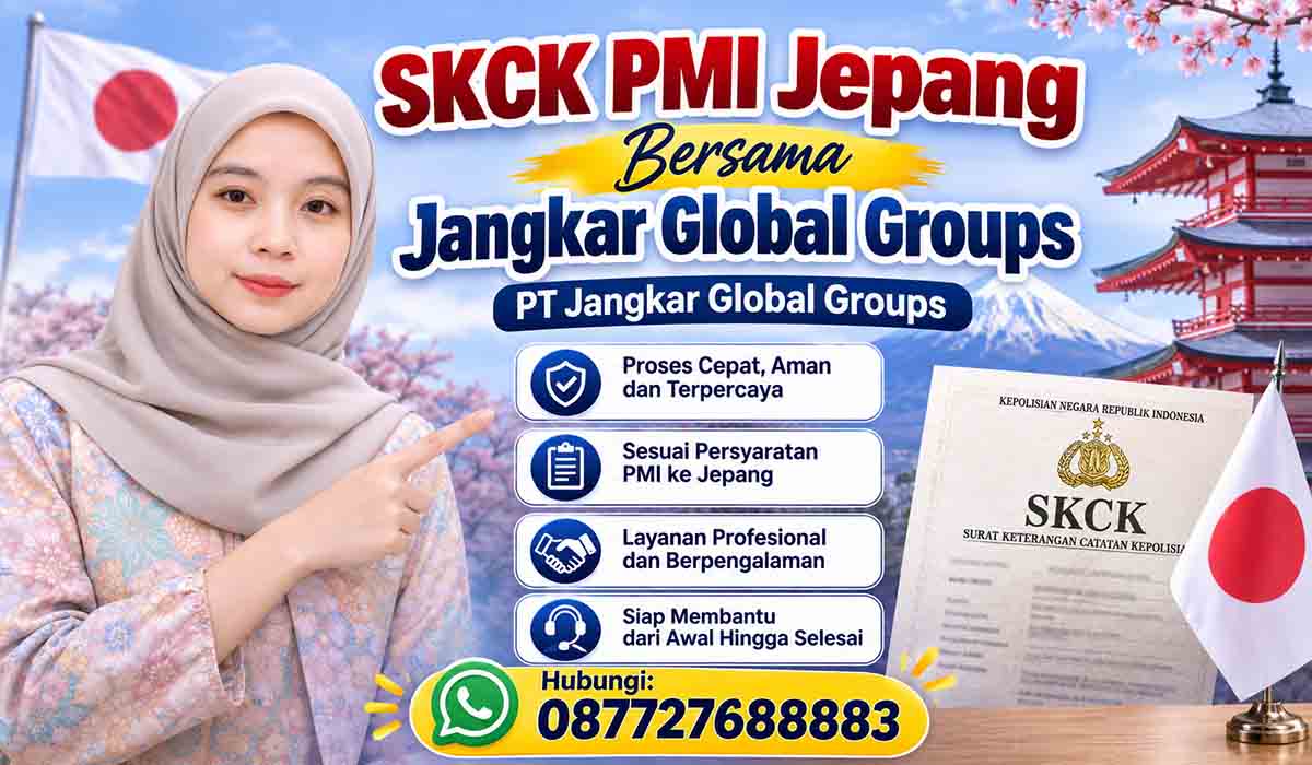 SKCK PMI Jepang Bersama Jangkar Global Groups