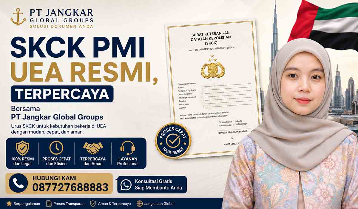 SKCK PMI UEA Resmi, Terpercaya