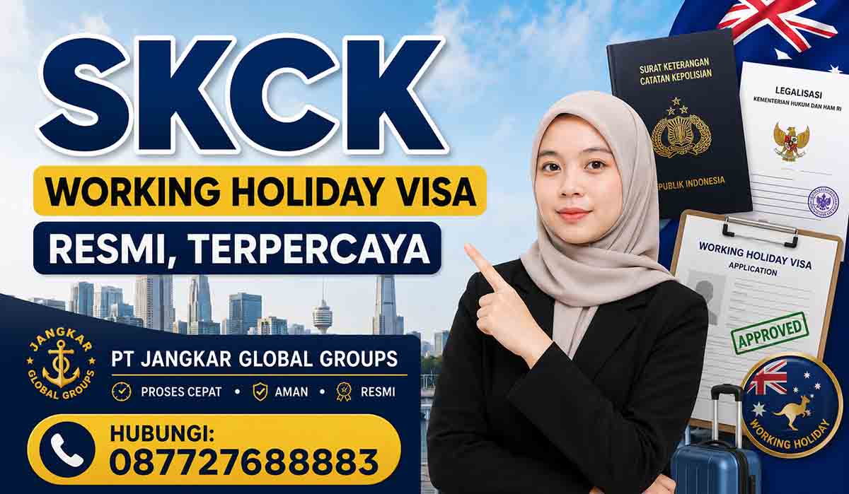 SKCK Working Holiday Visa Resmi, Terpercaya