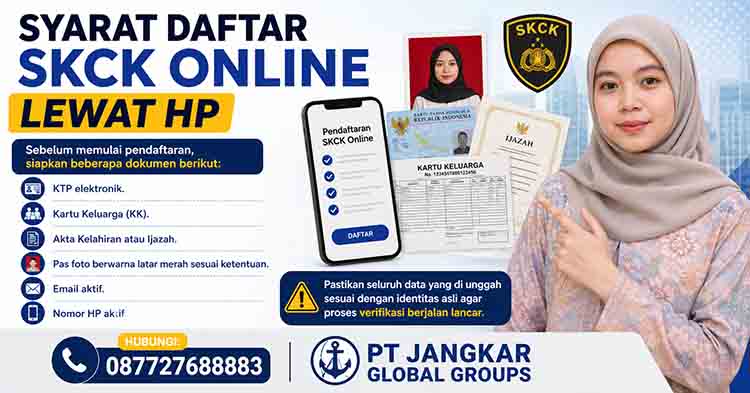 Syarat Daftar SKCK Online Lewat HP
