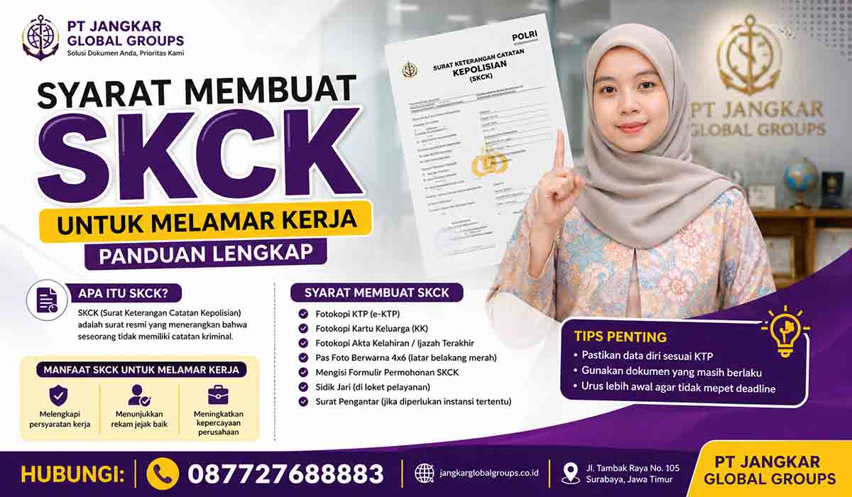 Syarat Membuat SKCK untuk Melamar Kerja Panduan Lengkap