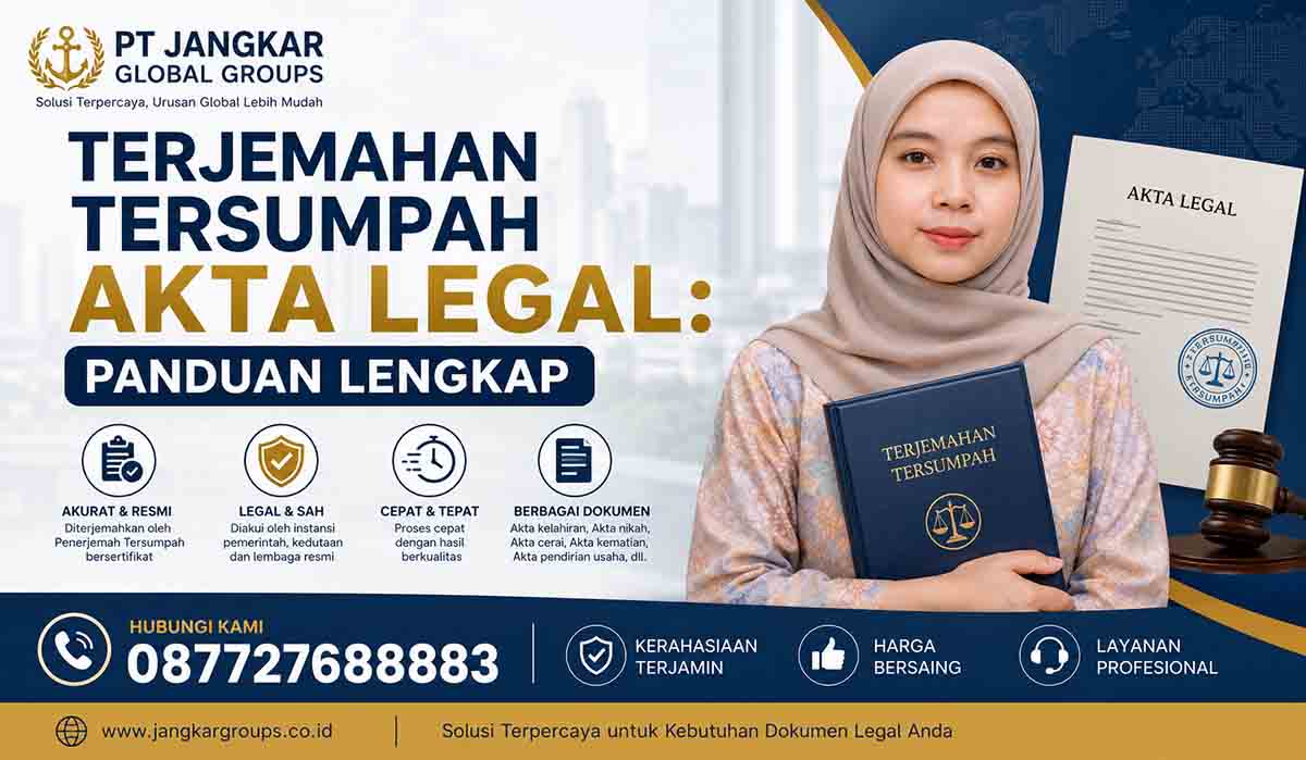 Terjemahan Tersumpah Akta Legal Panduan Lengkap