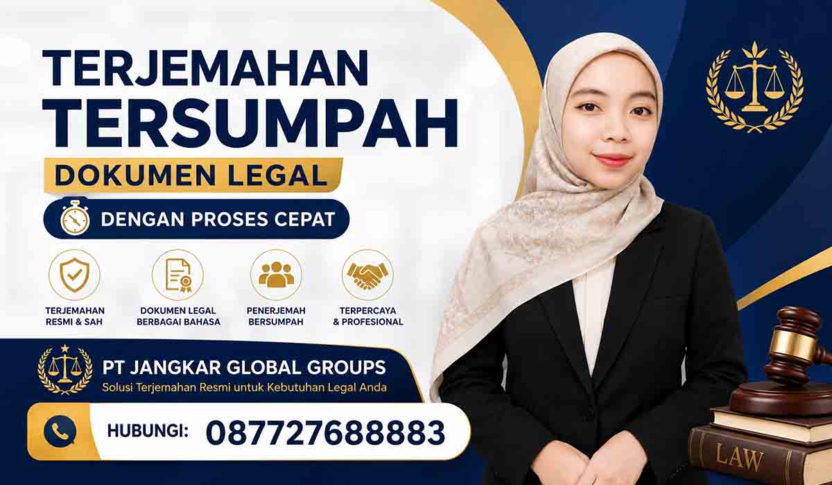 Terjemahan Tersumpah Dokumen Legal dengan Proses Cepat
