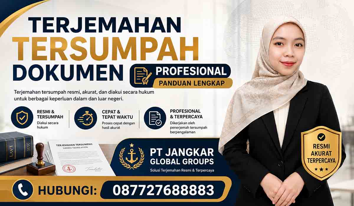 Terjemahan Tersumpah Dokumen Profesional Panduan Lengkap