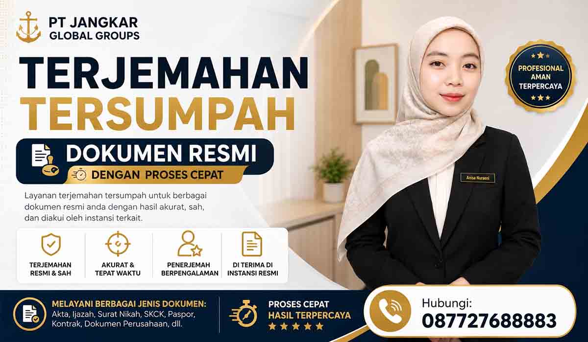Terjemahan Tersumpah Dokumen Resmi dengan Proses Cepat