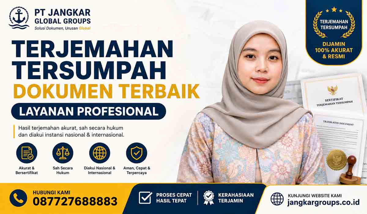 Terjemahan Tersumpah Dokumen Terbaik Layanan Profesional