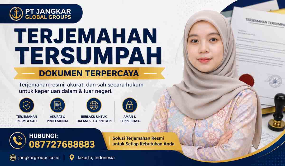 Terjemahan Tersumpah Dokumen Terpercaya