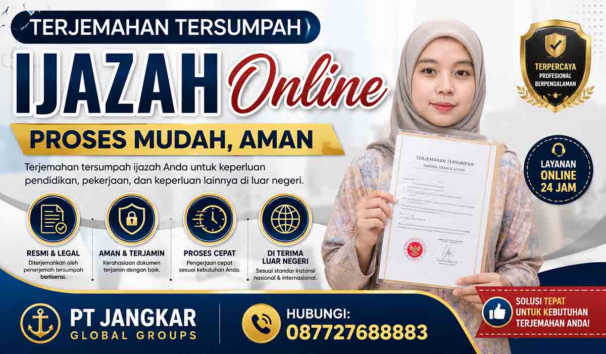 Terjemahan Tersumpah Ijazah Online Proses Mudah, Aman