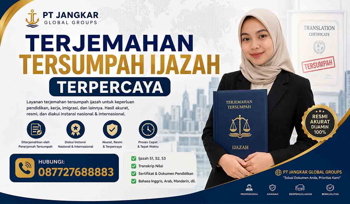 Terjemahan Tersumpah Ijazah Terpercaya