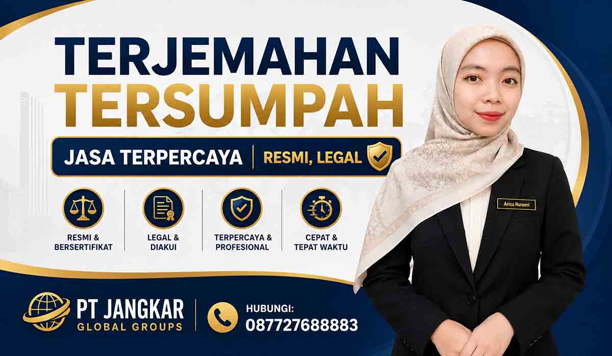 Terjemahan Tersumpah Jasa Terpercaya Resmi, Legal