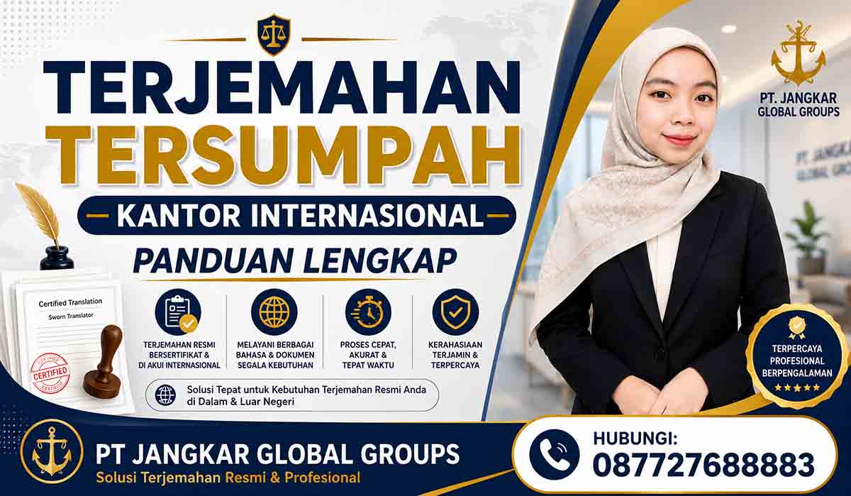 Terjemahan Tersumpah Kantor Internasional Panduan Lengkap