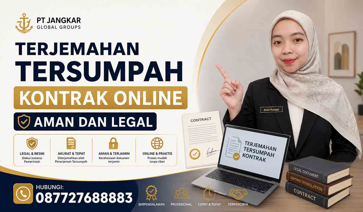 Terjemahan Tersumpah Kontrak Online Aman dan Legal