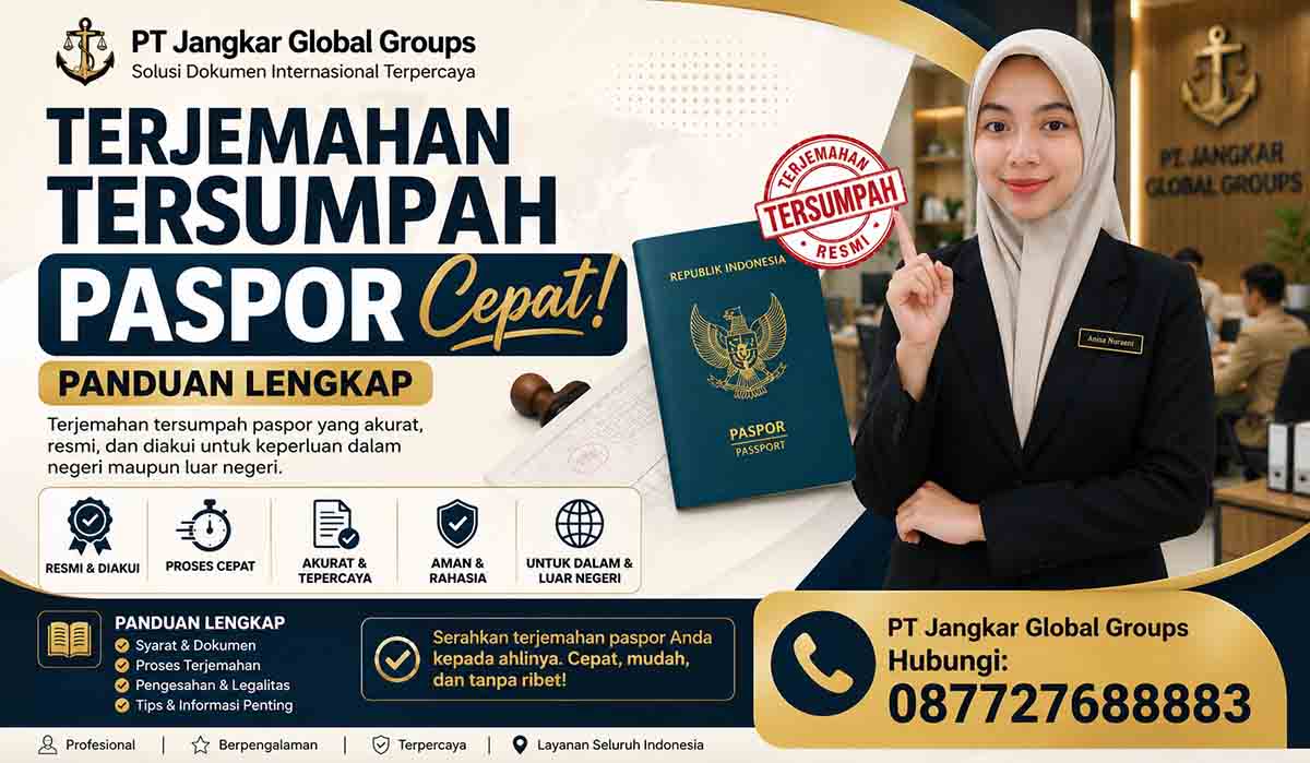 Terjemahan Tersumpah Paspor Cepat Panduan Lengkap