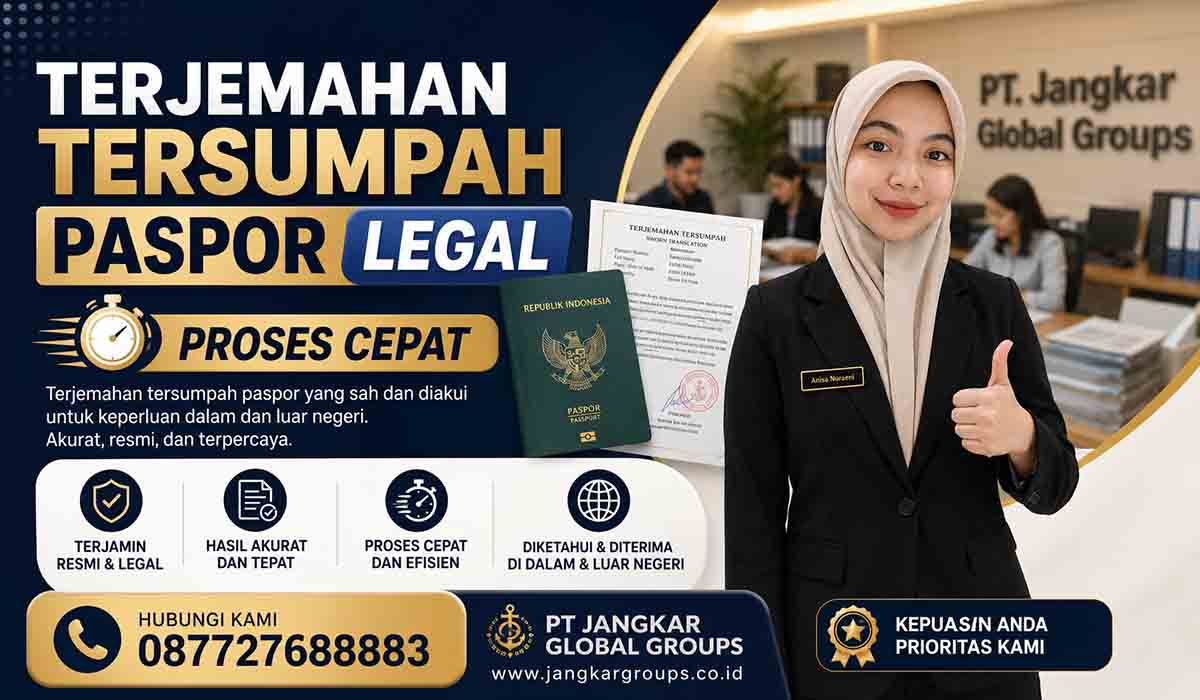 Terjemahan Tersumpah Paspor Legal dengan Proses Cepat