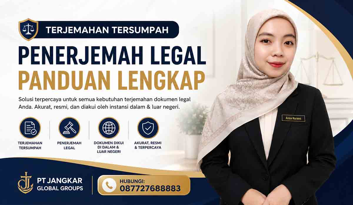 Terjemahan Tersumpah Penerjemah Legal Panduan Lengkap