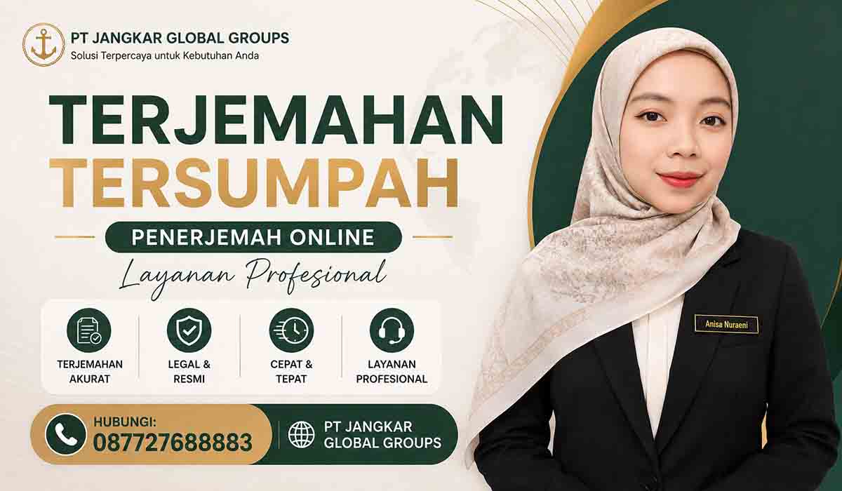 Terjemahan Tersumpah Penerjemah Online Layanan Profesional