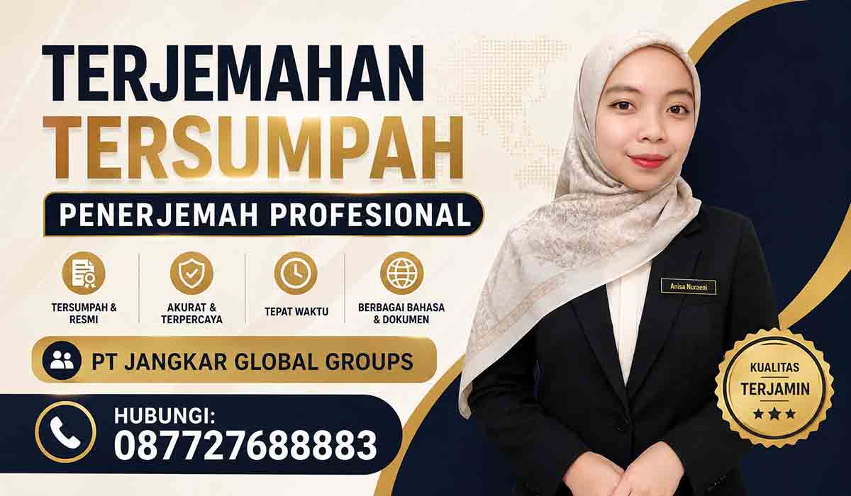 Terjemahan Tersumpah Penerjemah Profesional