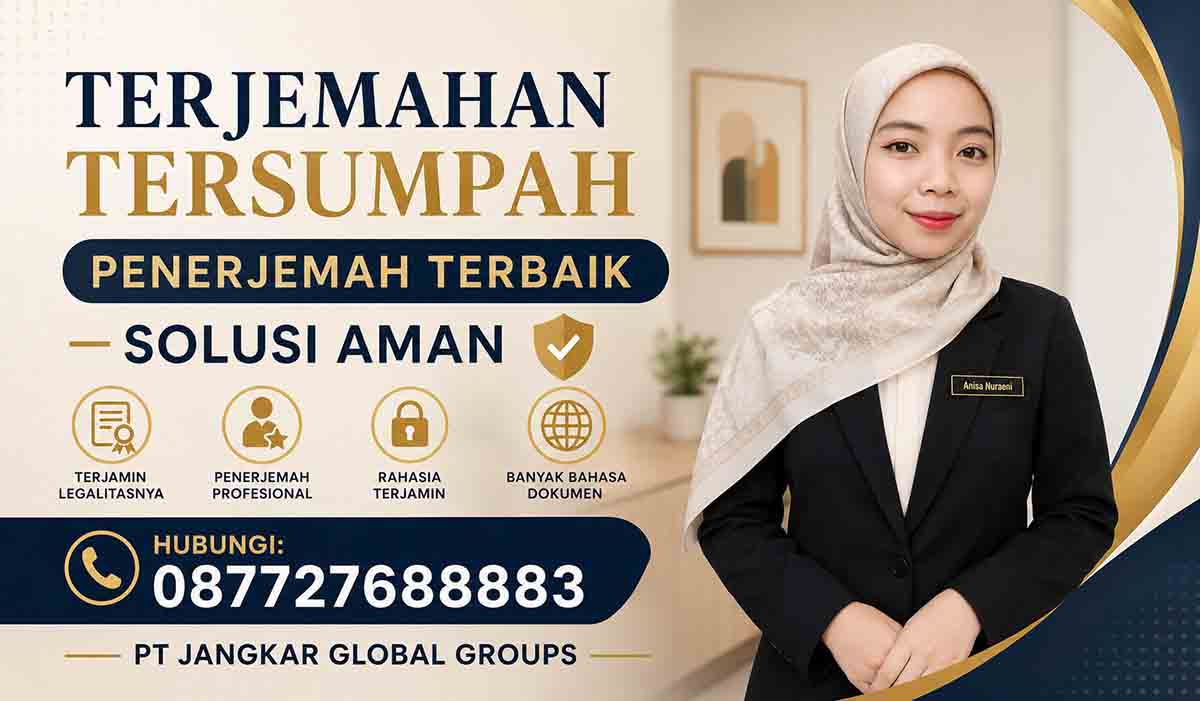 Terjemahan Tersumpah Penerjemah Terbaik Solusi Aman
