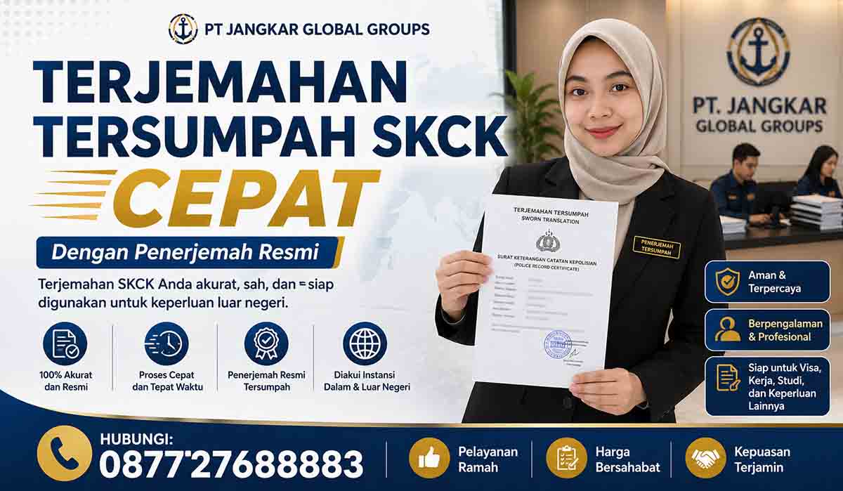 Terjemahan Tersumpah SKCK Cepat dengan Penerjemah Resmi