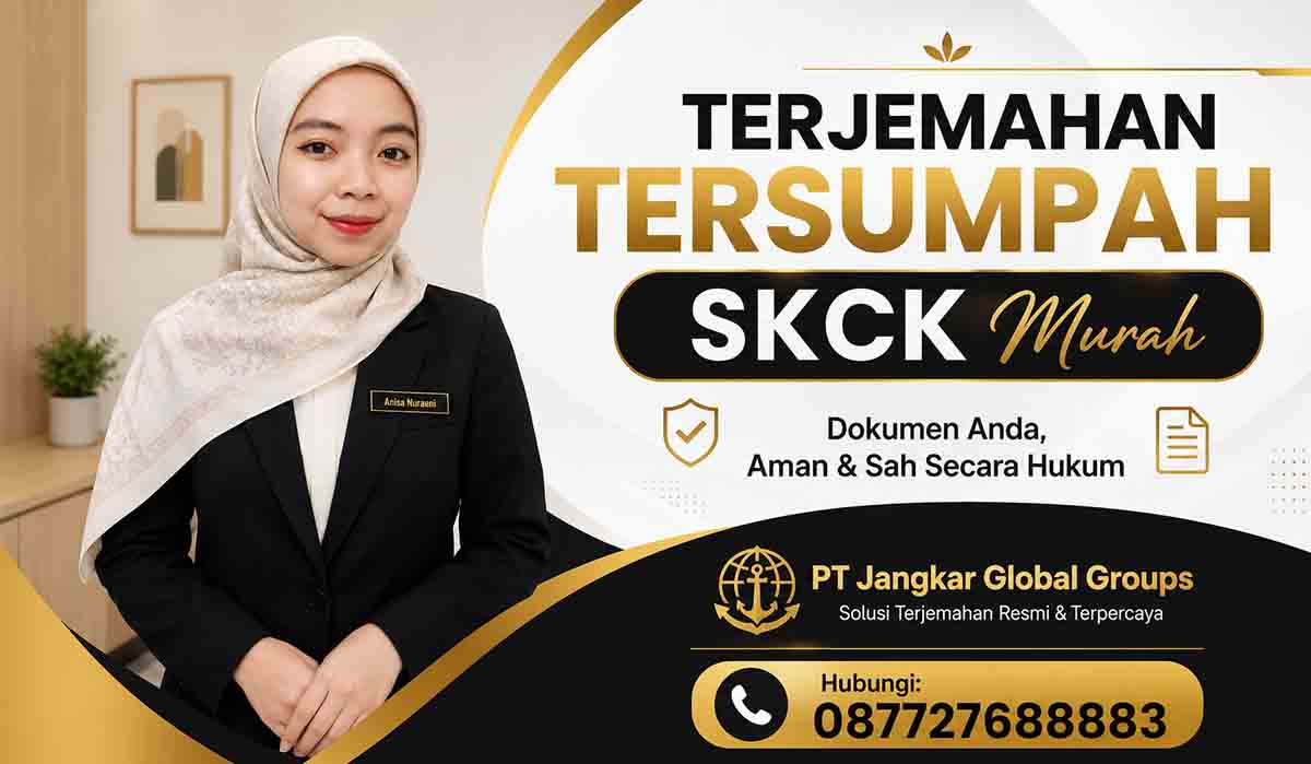 Terjemahan Tersumpah SKCK Murah