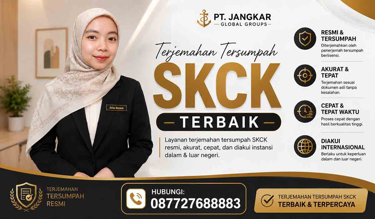 Terjemahan Tersumpah SKCK Terbaik