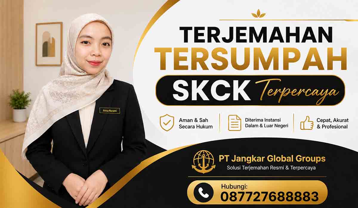 Terjemahan Tersumpah SKCK Terpercaya
