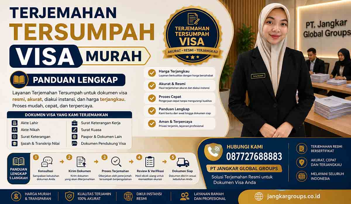 Terjemahan Tersumpah Visa Murah Panduan Lengkap