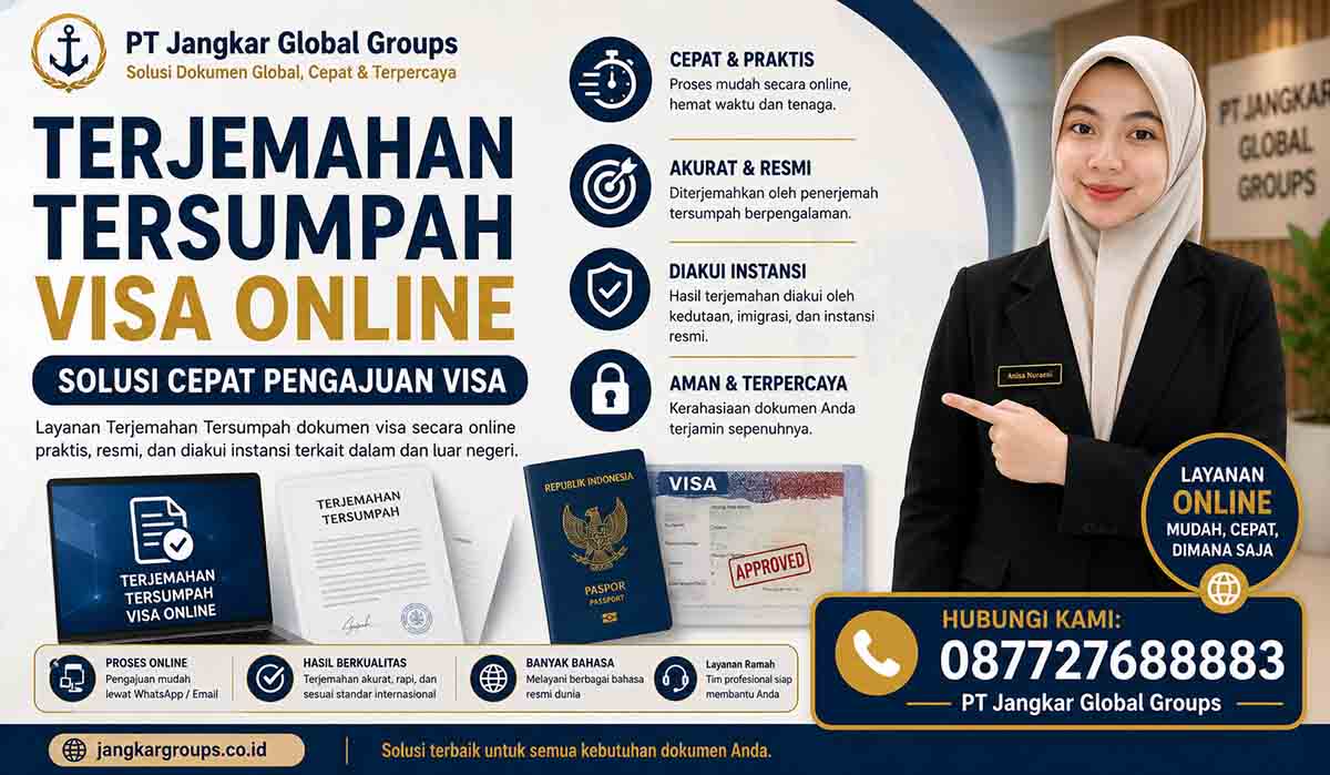Terjemahan Tersumpah Visa Online Solusi Cepat Pengajuan Visa