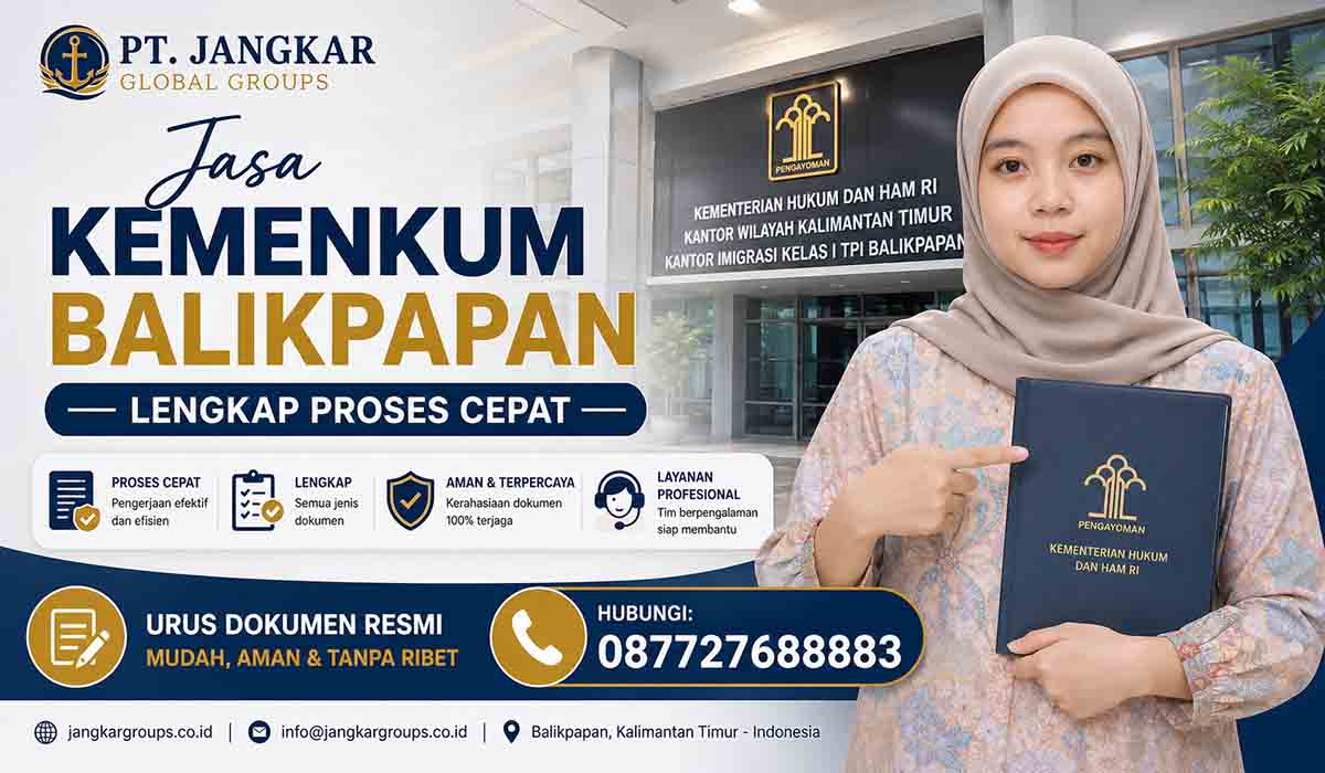 Jasa Kemenkum Balikpapan Lengkap Proses Cepat