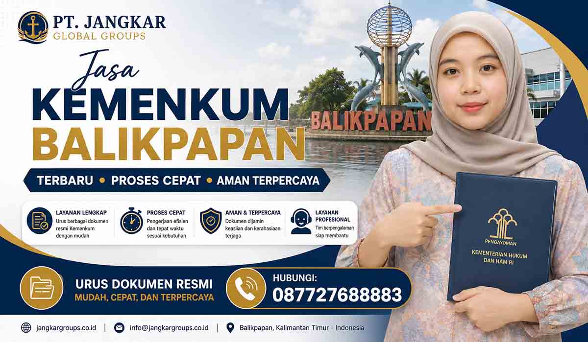 Jasa Kemenkum Balikpapan Terbaru Proses Cepat